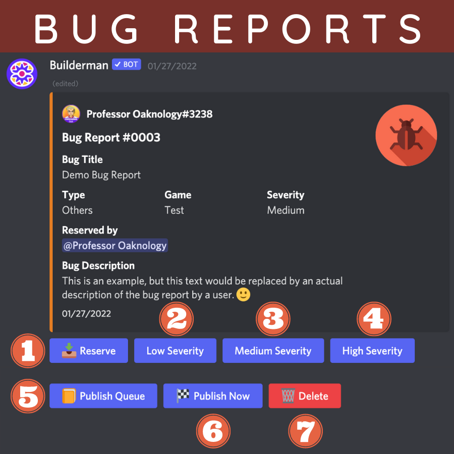 Bug Report Example (To-Do)