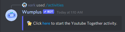 This is an image of activities