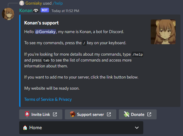 Buttons and Select Menu